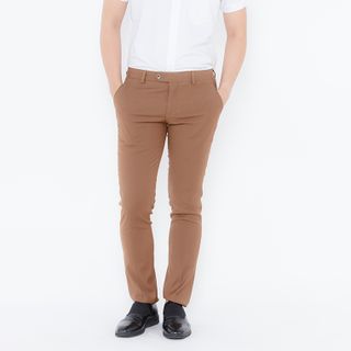 Áo Sơ Mi Ngắn Tay Màu Slimfit 299 Vĩnh Tiến - Trắng