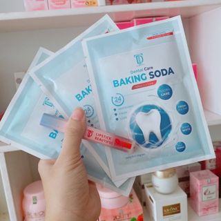 bột đánh răng bakingsoda tặng son