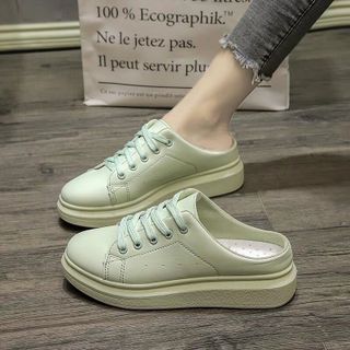 Giày Sục bata da