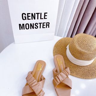 Dép nữ quai chéo herme