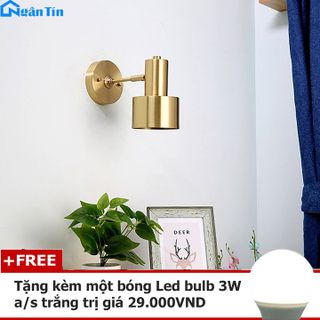 Đèn Led treo tường gắn tường trong nhà cầu thang E27 220V GT507 Ngân Tin - Kèm một bóng LED Bulb MPE 3W giá sỉ