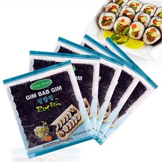 RONG BIỂN CUỘN CƠM SUSHI GIM BAB GIM GÓI 20G (10 LÁ)