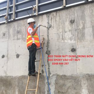 KEO TRÁM TRÉT VẾT NỨT BÊ TÔNG TƯỜNG SÀN, SỬA CHỮA BÊ TÔNG RỔ HỎNG BỘ 10 KG