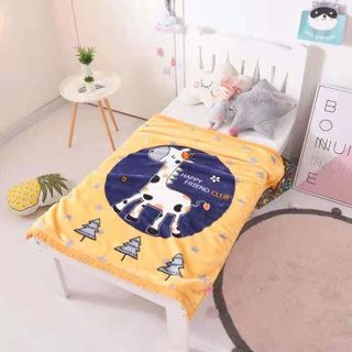 CHĂN NHUNG lông tuyết TRẺ EM nhiều mẫu loại 1m5x2m