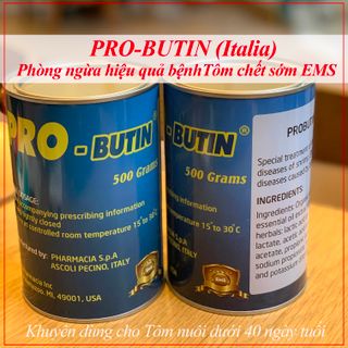 PROBUTIN CÁCH PHÒNG NGỪA BỆNH TÔM CHẾT SỚM EMS