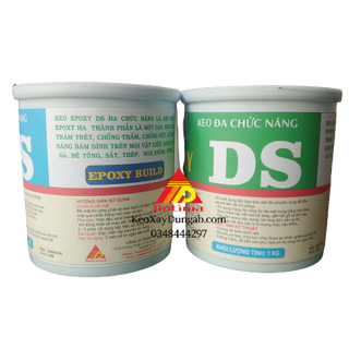 Keo ab Epoxy 2 Thành Phần Dán Đá, Gỗ, Sắt, Nhựa, Sửa Chữa Bê Tông Bộ 2kg