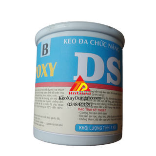 Keo ab Epoxy 2 Thành Phần Dán Đá, Gỗ, Sắt, Nhựa, Sửa Chữa Bê Tông Bộ 2kg