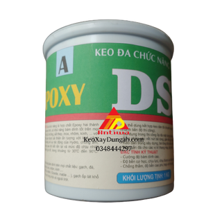 Keo ab Epoxy 2 Thành Phần Dán Đá, Gỗ, Sắt, Nhựa, Sửa Chữa Bê Tông Bộ 2kg