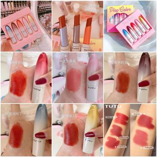 Son sáp Tutu bộ 5 cây