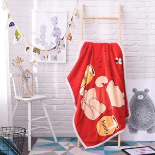 Chăn lông cừu cho bé 1mx1m3