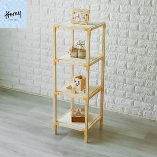 Kệ Gỗ đa năng HOMY | 4 tầng siêu xinh | chịu lực lên đến 100kg