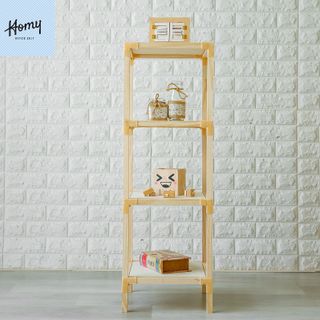 Kệ Gỗ đa năng HOMY | 4 tầng siêu xinh | chịu lực lên đến 100kg