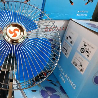 quạt ô tô 12v -24v quạt lồng cắm tẩu
