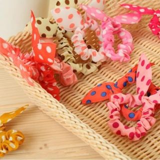 Cột tóc nơ đủ màu 2k cột tóc