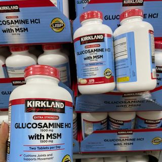 Glucosamin Kirkland 375 viên vàng giá sỉ