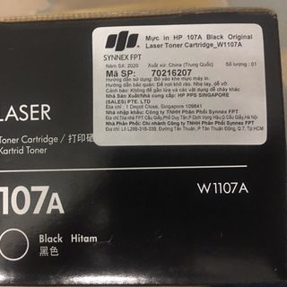 Hộp mực in HP 107A/106A/105 dùng cho máy in HP Laserjet 107W