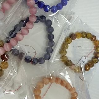 Chuỗi đeo tay đá mắt mèo 10li