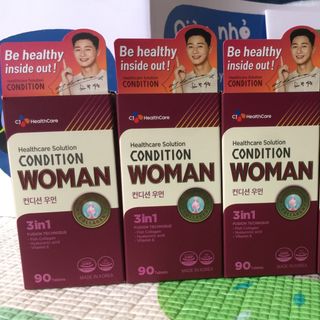Viên uống Collagen, cấp ẩm Condition Woman (Hộp 90 viên)