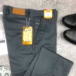 Quần dài nam vải kaki vải sọc
