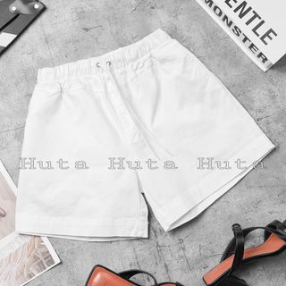 Quần short kaki nữ màu đỏ