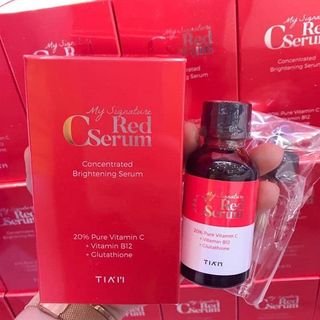 Tinh chất Dưỡng Trắng Da Vitamin C Tiam My Signature Red C Serum 30ml - Hàng Thường