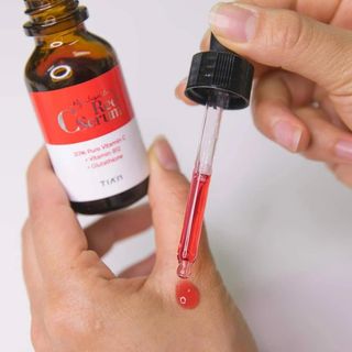 Tinh chất Dưỡng Trắng Da Vitamin C Tiam My Signature Red C Serum 30ml - Hàng Thường
