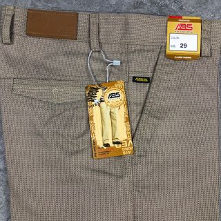 Quần kaki nam sọc không ly 03