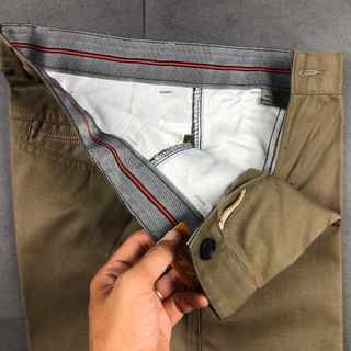 Quần dài kaki nam ống suông