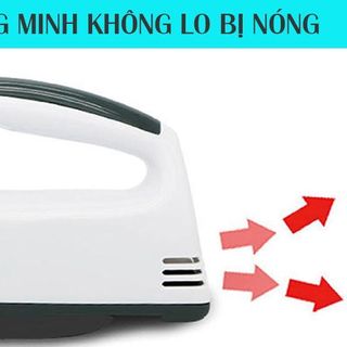 [ ] Máy Đánh Trứng Cầm Tay 7 Chế Độ ( 4 Que Đánh ), Động Cơ Siêu Bền