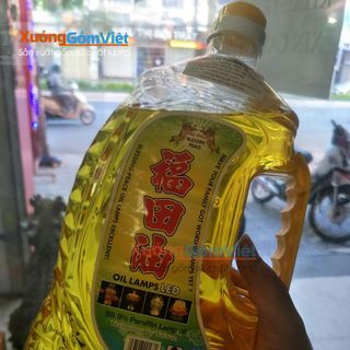 DẦU LƯU LY KHÔNG KHÓI CÁT TƯỜNG ĐẶC TÍNH KHÔNG MÙI,KHÔNG KHÓI,AN TOÀN SỨC KHỎE NGƯỜI DÙNG-XƯỞNG GỐM VIỆT