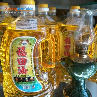 DẦU LƯU LY KHÔNG KHÓI CÁT TƯỜNG ĐẶC TÍNH KHÔNG MÙI,KHÔNG KHÓI,AN TOÀN SỨC KHỎE NGƯỜI DÙNG-XƯỞNG GỐM VIỆT