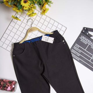 Quần lững thun nữ chất cotton dày