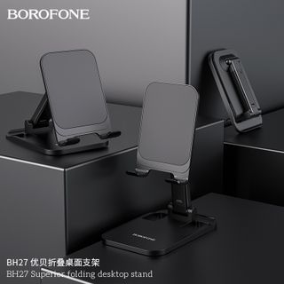 Giá đỡ điện thoại để bàn gấp gọn cap cấp Borofone BH27