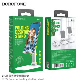 Giá đỡ điện thoại để bàn gấp gọn cap cấp Borofone BH27