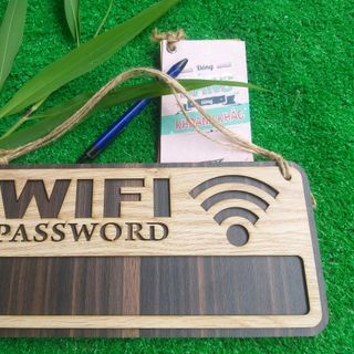 Bảng Ghi Mật Khẩu Wifi Tiện Dụng (20 x 10 cm)