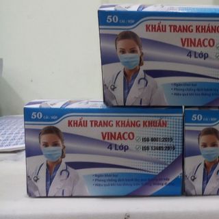 Khẩu trang kháng khuẩn 4 lớp