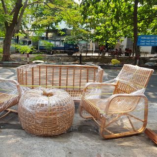 Bàn Ghế Mây Tre Đan