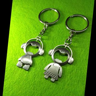 Móc khóa inox cặp