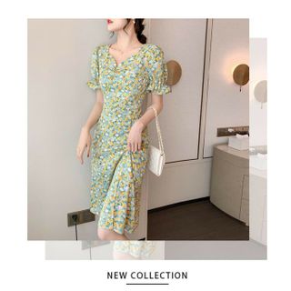 ĐẦM HOA NỀN XANH NHÍU NGỰC XẺ TÀ