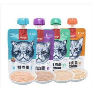 Súp thưởng Wanpy dạng gói nắp vặn 90gr tiết kiệm