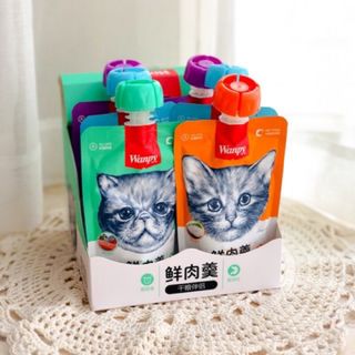 Súp thưởng Wanpy dạng gói nắp vặn 90gr tiết kiệm