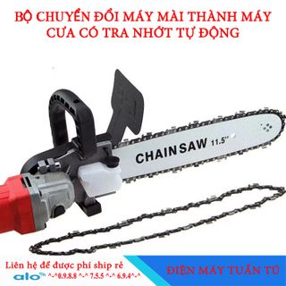 Bộ chuyển đổi máy mài thành máy cưa xích