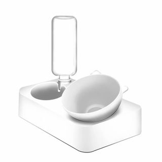 Bát ăn cho mèo [Có Sẵn] và bát uống tự động chó mèo -bát ăn tự động chống gù cho thú cưng