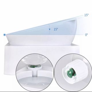 Bát ăn cho mèo [Có Sẵn] và bát uống tự động chó mèo -bát ăn tự động chống gù cho thú cưng