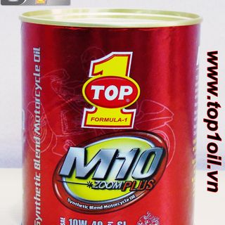 Nhớt bán tổng hợp M10 10W40 MA Cao cấp cho xe máy 800cc