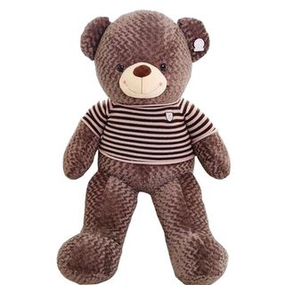 [ SỈ THÀNH PHẨM ] Gấu bông Teddy cao cấp khổ vải 1M8 cao 1m5 màu nâu giá sỉ