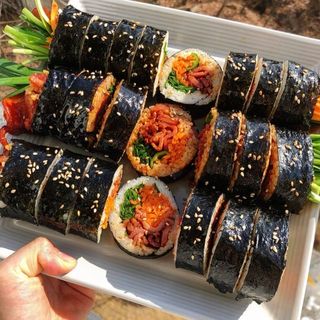 Rong biển cuộn kẹp cơm Yaki Sushi Nori - Good&Well - Thức ăn nhẹ tự nhiên làm từ rong biển