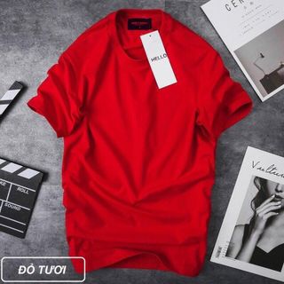 Áo thun Trơn , Unisex , vải cotton dày dặn , From rộng