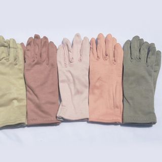 Bao tay nữ chống nắng, găng tay nữ chống nắng chất liệu thun màu ngẫu nhiên