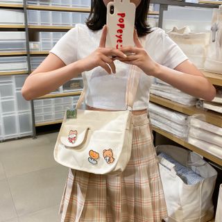 Túi vải với họa tiết chibi cực xinh D868